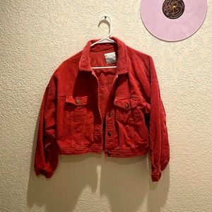 Angel Kiss Corduroy Cherry Jacket